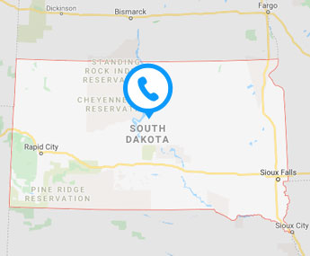 South Dakota  Location